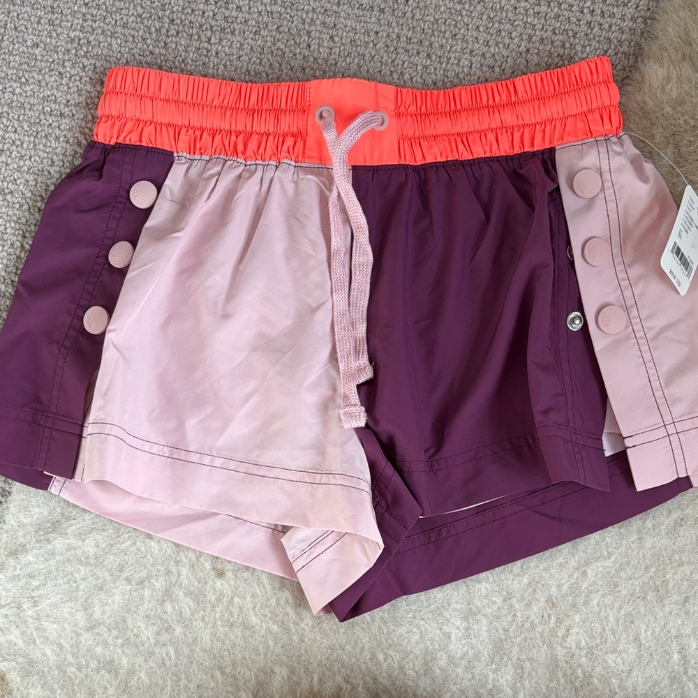 NWT FP Movement Invigorate Colorblock Shorts